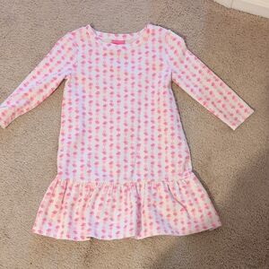 Lilly Pulitzer Pink and White Dress